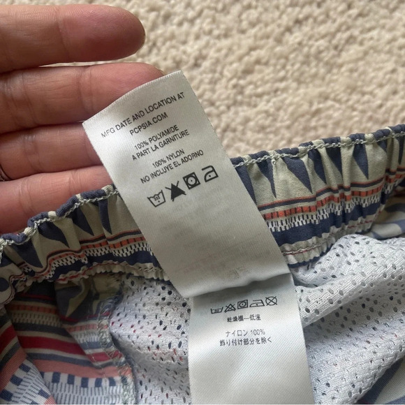 Patagonia Stripe 2 1/2” Inseam Baggies Shorts - Picture 3 of 4